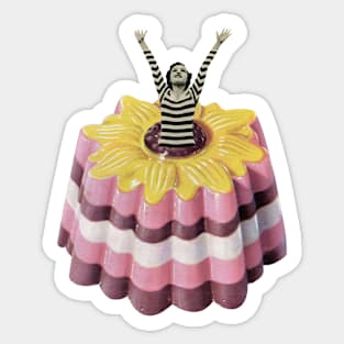 Blancmange Surprise Sticker